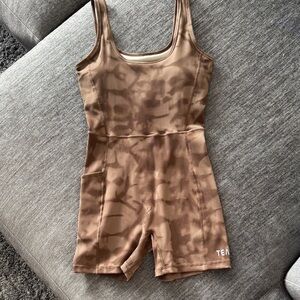 Active by Teal Tie-Dye jumpsuit